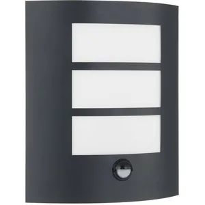 LINDBY Applique extérieure à intensité variable 'Vimal' en aluminium pas cher