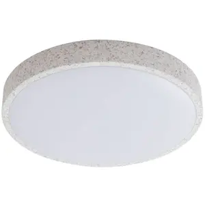 Lindby - Slimme plafondlamp - RGB - 1licht - Metaal, kunststof - H: 8 ...Vendu parbol