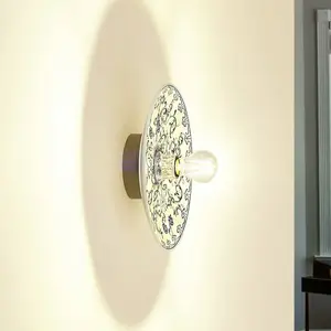 LUCANDE Applique Murale à intensité variable 'Faelira' en céramique pour salon & salle à manger pas cher