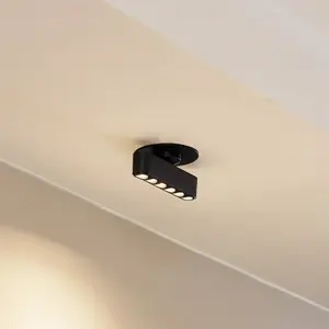 Lindby - led Plafonnier à intensité variable 'Eldrin' en aluminium pou... pas cher