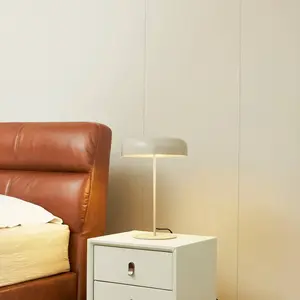 Lindby - Tafellamp - 2lichts - Metaal, ijzer - H: 45 cm - E14 - Beige pas cher