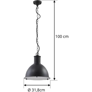 Lindby Luminaire extérieur à intensité variable 'Luciane' en aluminium pas cher