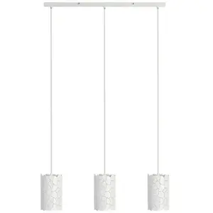 LINDBY Suspension à intensité variable 'Aralena' en métal pour salon & salle à manger pas cher