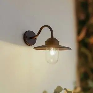 LINDBY Applique Exterieur à intensité variable 'Bilma' en aluminium pas cher