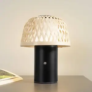 LINDBY LED Lampe a poser (Avec variateur d'intensité tactile) à intensité variable 'Nifelia' pour salon & salle à manger pas cher