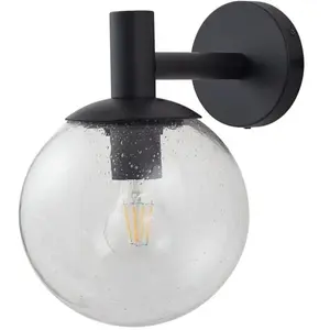 LINDBY Applique extérieure à intensité variable 'Dangan' en verre pas cher