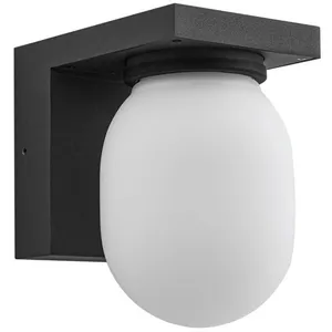 LUCANDE Applique Exterieur à intensité variable 'Ovaali' en aluminium pas cher