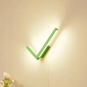 Lucande - led Applique à intensité variable 'Check' en métal pour salon & salle à manger pas cher