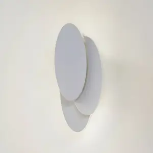 LINDBY LED Applique Murale 'Kolme' pour salon & salle à manger pas cher