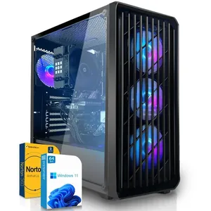SYSTEMTREFF PC Gamer - AMD Ryzen 5 5500 - Nvidia GeForce RTX 4060 8Go ...Vendu parcdiscount
