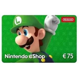Carte cadeau numérique de 75  à utiliser sur le Nintendo eShop pas cher