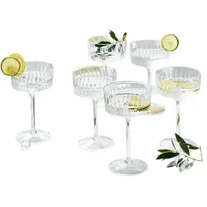 LOBERON Champagneglas set van 6 Deion helder pas cher