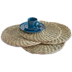 LOBERON Placemat set van 4 Staines bruin pas cher