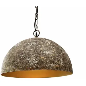 LOBERON Hanglamp Ashton antiekgoudkleurig