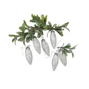 LOBERON Hanger set van 6 Fréderise antiekwit