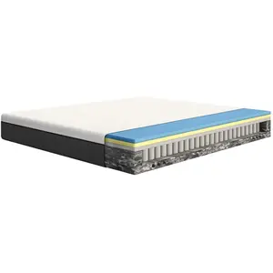 EMMA | Matelas Hybride 180x200 | Mémoire de Forme + Ressorts | MEILLEU... pas cher