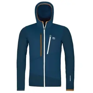 ORTOVOX Fleece Grid Hoody M Sweat unisexe pour adulte pas cher