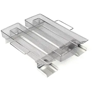 Wiltec Générateur de fumée froide 22x20,5x4,5cm Acier fin Serpentin Fu... pas cher