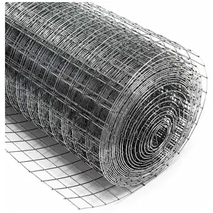 WILTEC Grillage volière Acier galvanisé Maille carrée 12x12mm Rouleau ... pas cher