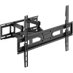 Wiltec - Toboli Support tv mural Écrans 37 à 80 pouces Bras pivotant 120° Inclinable Rotatif Dispositif Support Orientable Meuble pas cher
