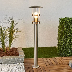 Lindby Luminaire extérieur à intensité variable 'Noemi' en inox pas cher