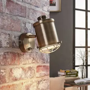 LINDBY Plafonnier à intensité variable 'Ebbi' en métal pour salon & salle à manger pas cher
