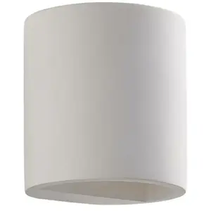 LINDBY Applique Murale à intensité variable 'Krista' en plâtre pour salon & salle à manger pas cher