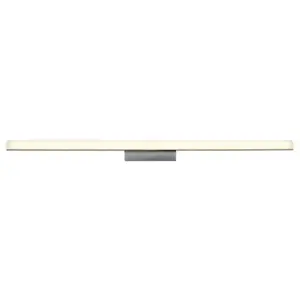 Lindby - Plafondlamp badkamer- met dimmer - acryl, metaal - H: 5.8 cm - wit, chroom pas cher