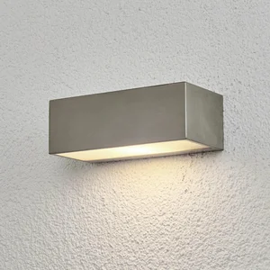Lindby Applique extérieure à intensité variable 'Leonora' en inox pas cher