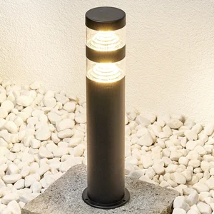 LINDBY Led Borne Eclairage Exterieur 'Lanea' en inox pas cher