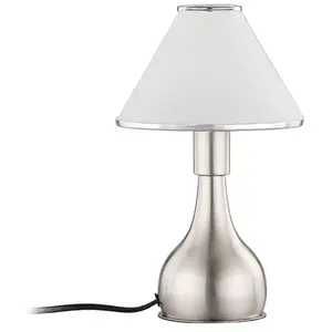 LINDBY Lampe à poser 'Ellen' en métal pour chambre à coucher pas cher