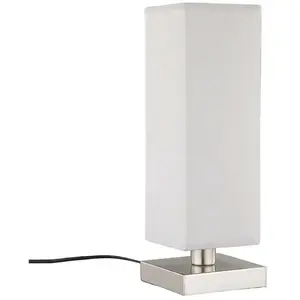 LINDBY Lampe à poser 'Julina' en textile pour chambre à coucher pas cher