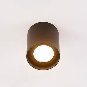 ARCCHIO Plafonnier à intensité variable 'Carson' en aluminium pour couloir pas cher