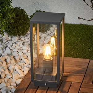 Lucande - Luminaire extérieur 'Annalea' en aluminium pas cher