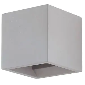 LINDBY Applique Murale à intensité variable 'Jayden' en plâtre pour couloir pas cher