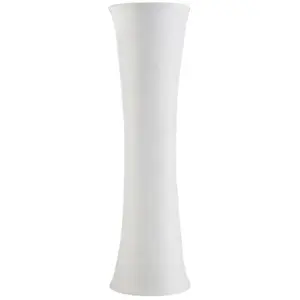 Lindby - vloerlamp - 2lichts - stof, metaal - H: 123 cm - E27 - wit pas cher