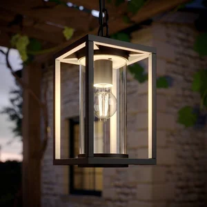 LUCANDE Luminaire extérieur à intensité variable 'Ferda' en aluminium ... pas cher