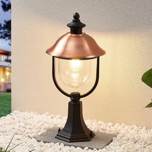 Lindby Luminaire extérieur à intensité variable 'Clint' en aluminium pas cher