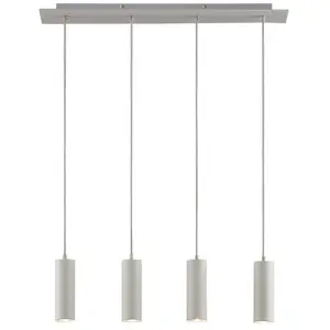 LINDBY Suspension à intensité variable 'Joffrey' en métal pour salon & salle à manger pas cher