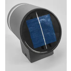LINDBY Led Applique Murale Solaire 'Melinda' en inox pas cher