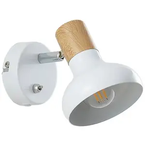 LINDBY Spot à intensité variable 'Fridolin' en métal pour salon & sall... pas cher