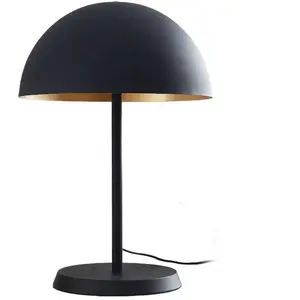 Lindby - Tafellamp - 2lichts - metaal - H: 51 cm - E27 - zwart, goud pas cher