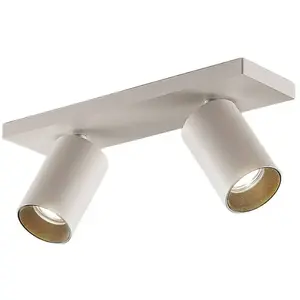 Arcchio - buitenspot - 2lichts - Aluminium - H: 12.2 cm - GU10 - wit pas cher