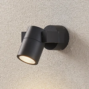 LUCANDE Luminaire extérieur à intensité variable 'Kavuna' en aluminium pas cher