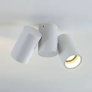 ARCCHIO Plafonnier à intensité variable 'Gesina' en aluminium pour salon & salle à manger pas cher