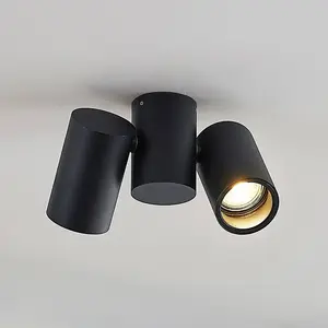 ARCCHIO Plafonnier à intensité variable 'Gesina' en aluminium pour salon & salle à manger pas cher