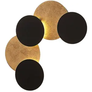 Lindby - led Applique Murale 'Grazyna' en métal pour salon & salle à manger pas cher