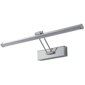 Lindby - Wandlamp - 1licht - ijzer, kunststof - chroom - Inclusief lichtbron pas cher