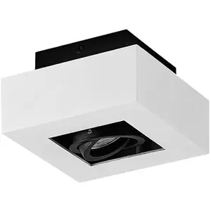 Arcchio - buitenspot - 1licht - Aluminium - H: 8.5 cm - GU10 - wit pas cher