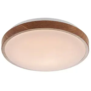 Lindby Led Plafonnier 'Mendosa' en métal pour salon & salle à manger pas cher